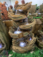 Wichita Falls Large Cascading Fountain Tall with Soothing Lights and Great Water Sound