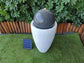 SOLE Solar Water Feature Designer Quality Grey & Charcoal Colours