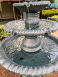 Kasba Copper Effect 4-Tier Solar Water Fountain