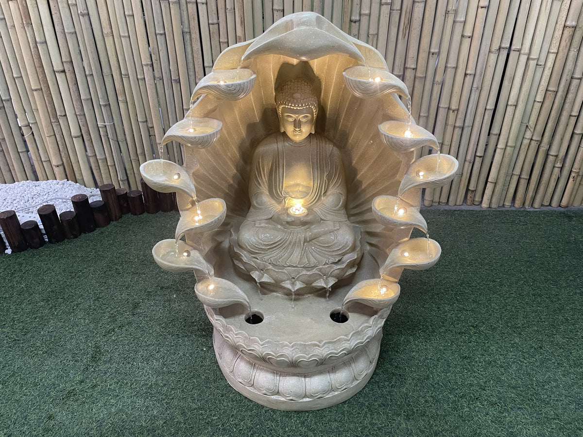 Cocoon Buddha Water Feature NEW August 2022