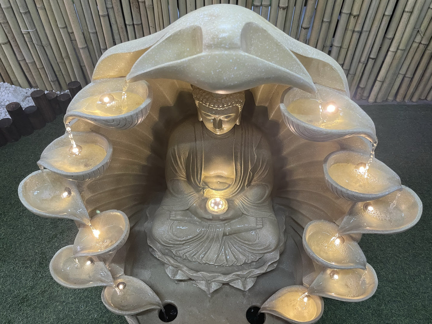 Cocoon Buddha Water Feature NEW August 2022