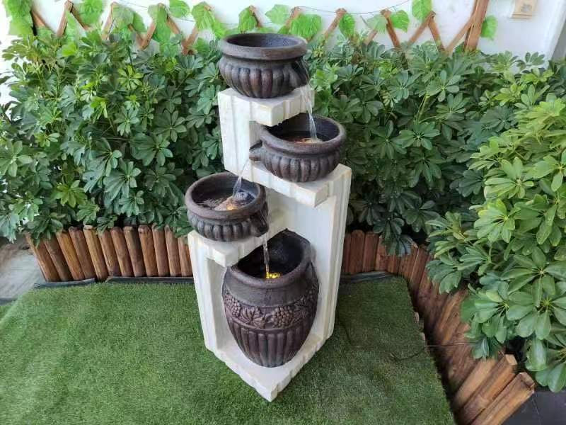 POSITANO Roman Design Multi Drop Fountain
