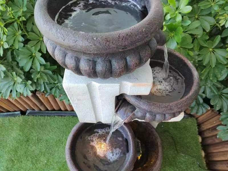 POSITANO Roman Design Multi Drop Fountain