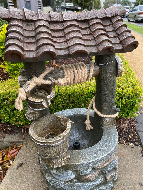 Pozo Cute Wishing Well Fountain