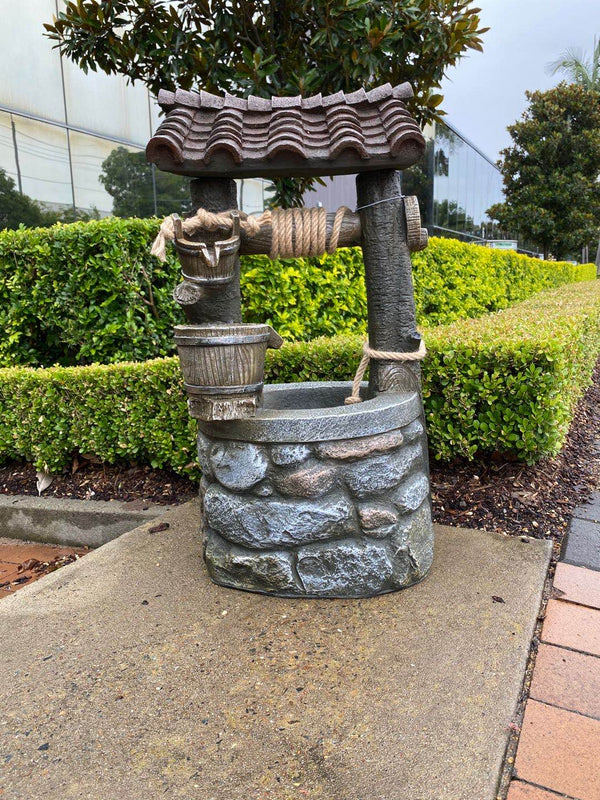 Pozo Cute Wishing Well Fountain
