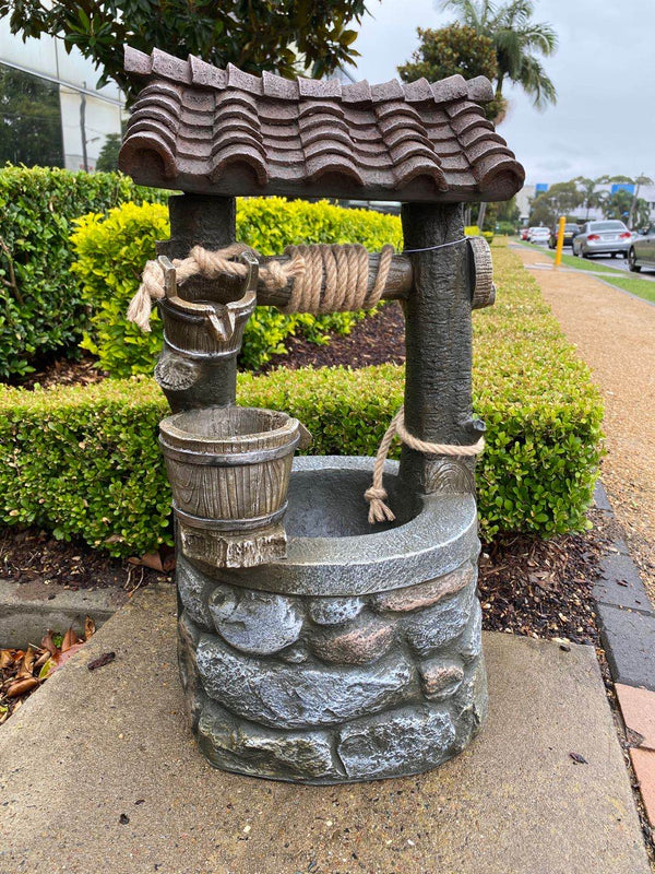 Pozo Cute Wishing Well Fountain