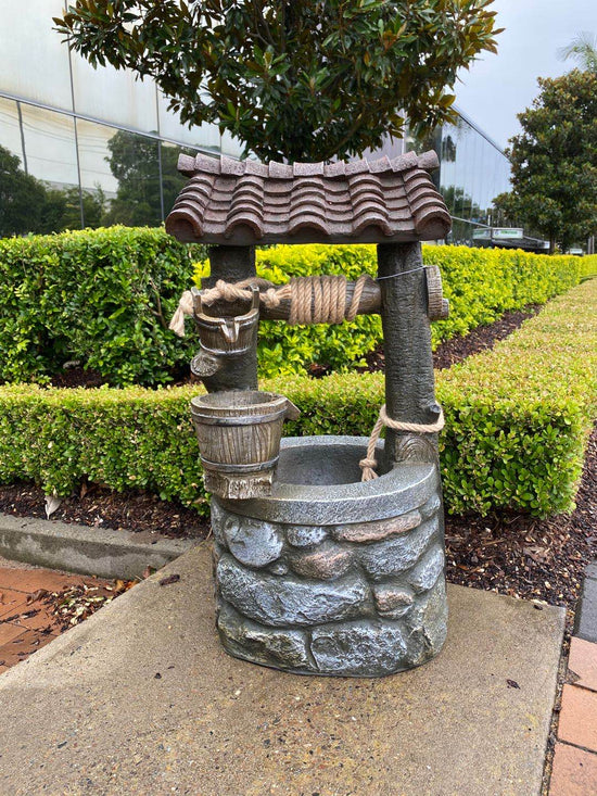 Pozo Cute Wishing Well Fountain