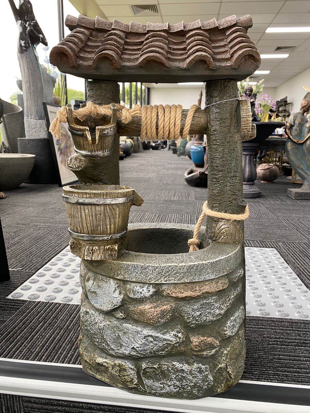 Pozo Cute Wishing Well Fountain