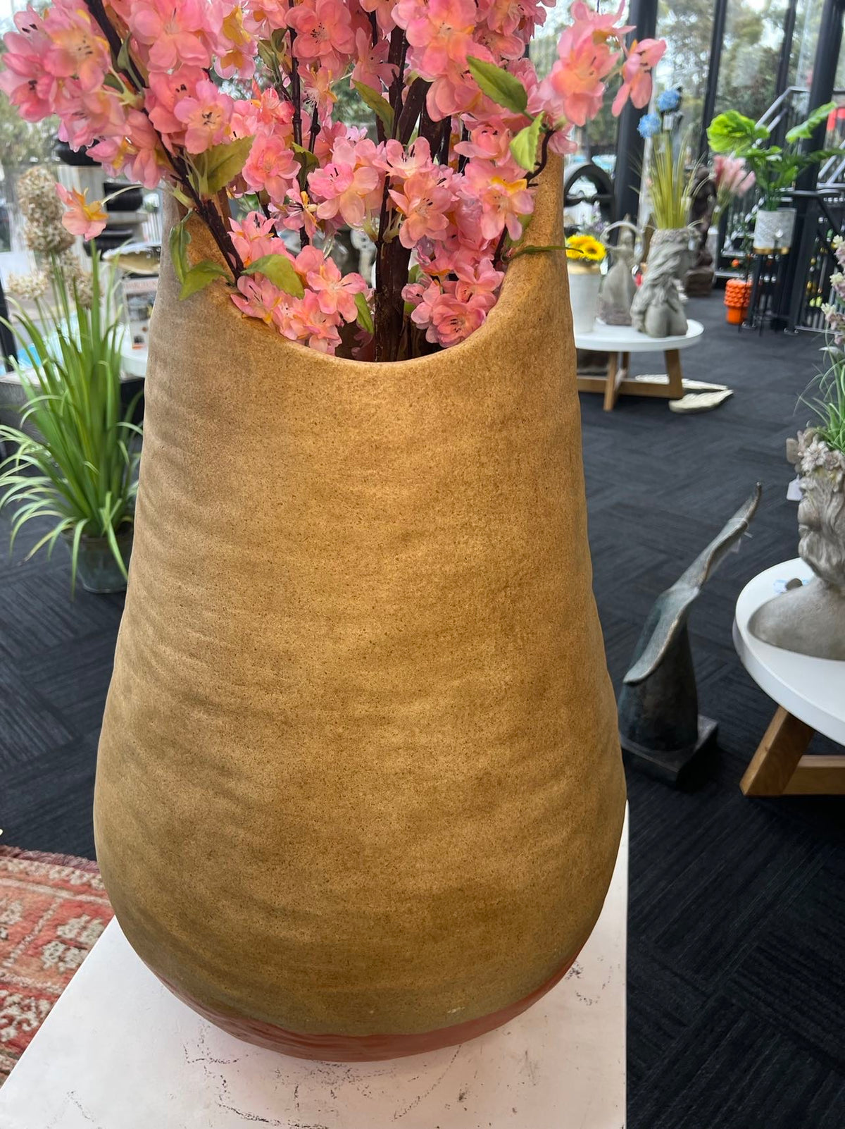 Bedouin Basket Planter Outdoor Stone Designer Series Sept 2022