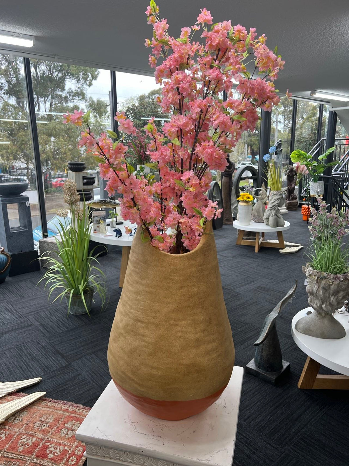 Bedouin Basket Planter Outdoor Stone Designer Series Sept 2022