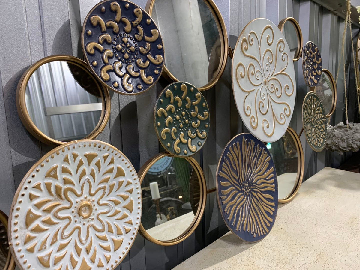 Nube Mirror Metal Wall Art