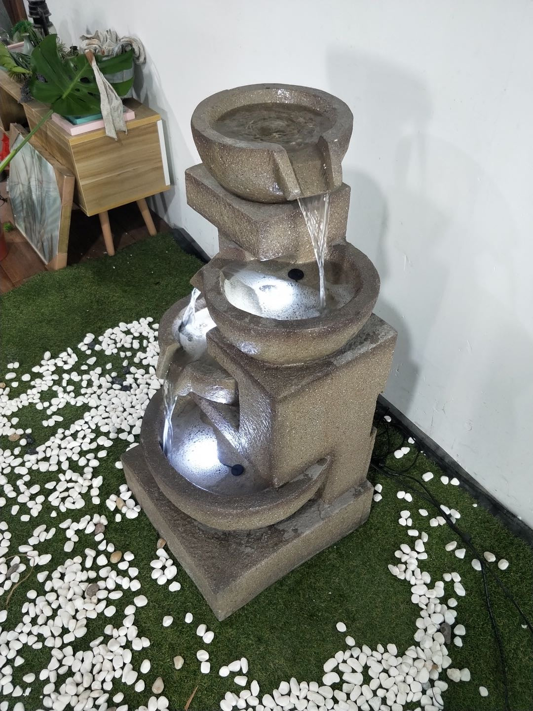 Fuente Multi Drop Water Feature