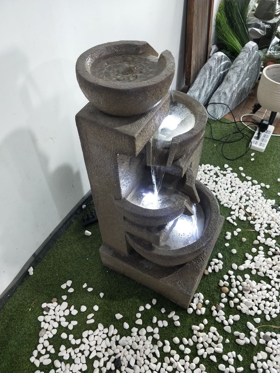 Fuente Multi Drop Water Feature