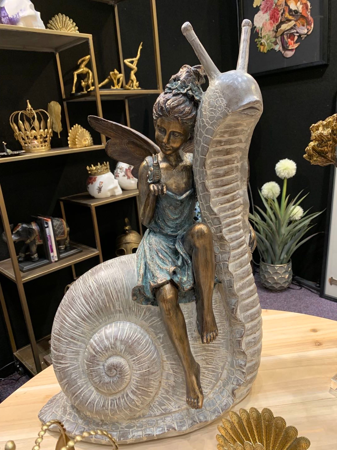 Palmyra Fairy on Snail
