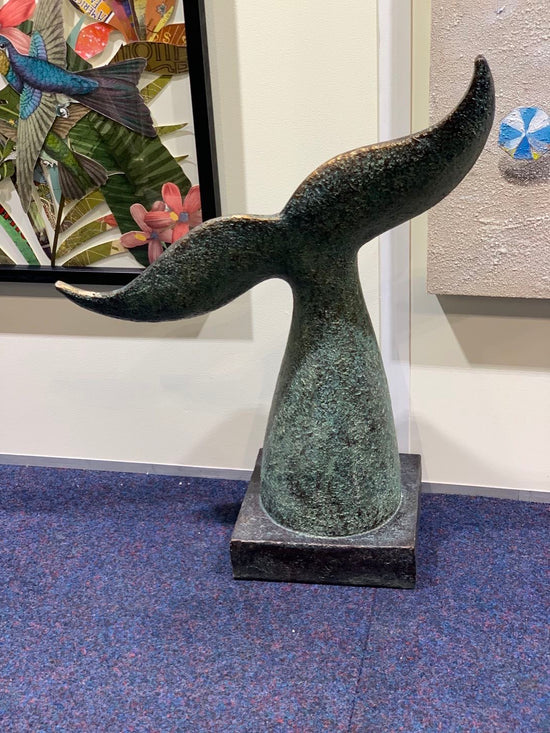Whale Tail Decor Ornament