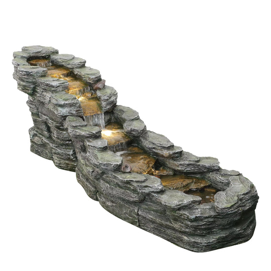 XALLAS  Cascading River Fountain