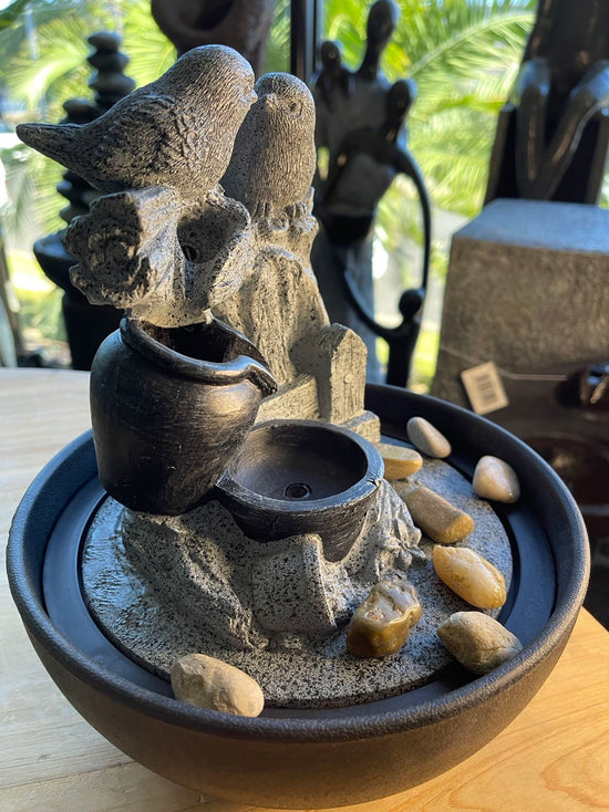 Birdies Hope Symbol New Age Spiritual Fountain