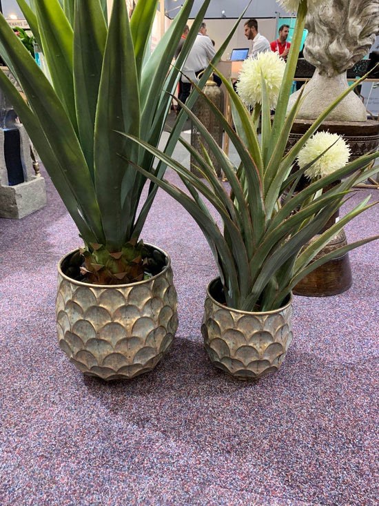 Dos Metal Planters Set