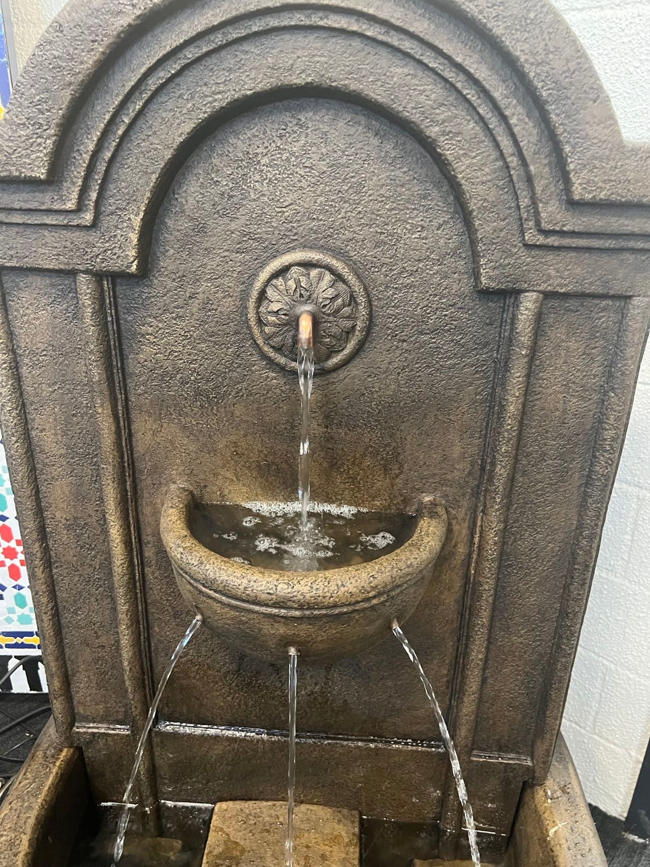 Aldea Spanish Rustic Fountain