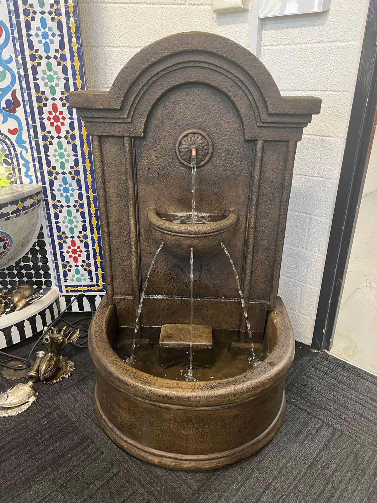 Aldea Spanish Rustic Fountain