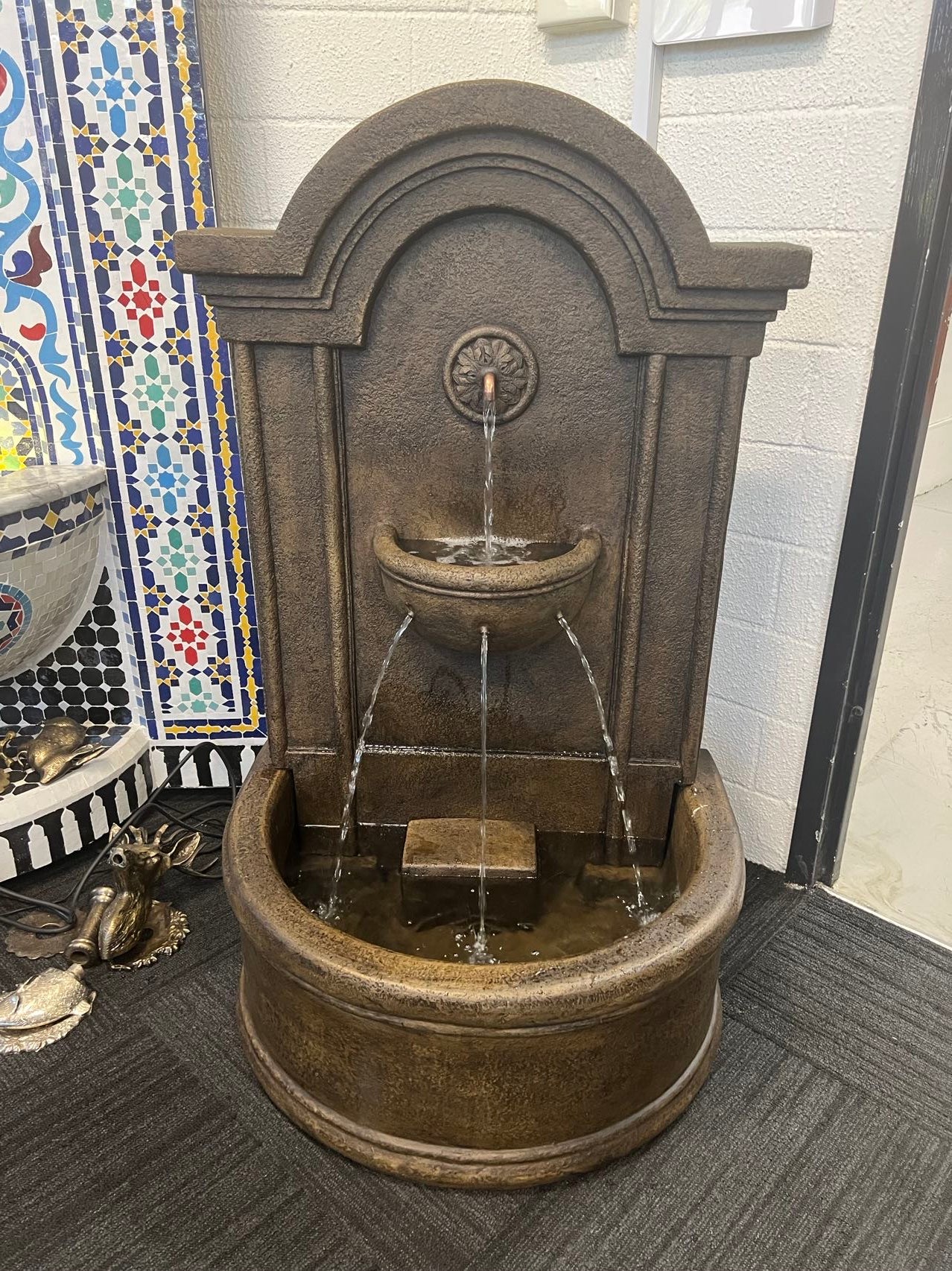 Aldea Spanish Rustic Fountain