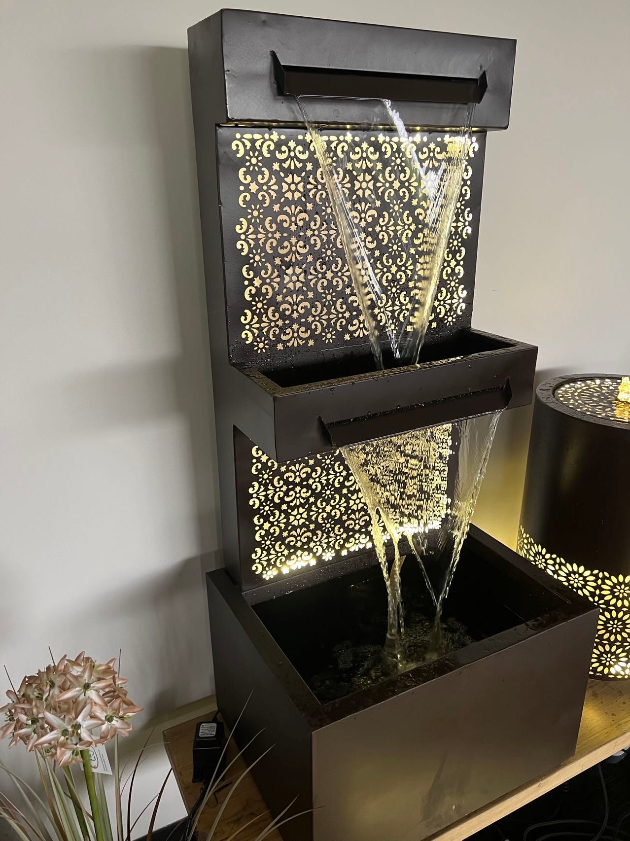 SAN ANDREAS Metal Outdoor & Indoor Water Feature