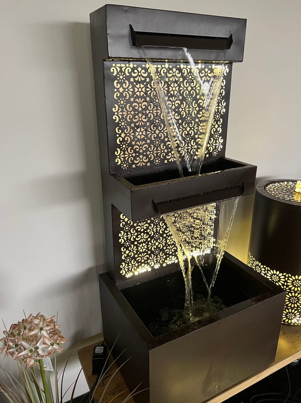 SAN ANDREAS Metal Outdoor & Indoor Water Feature