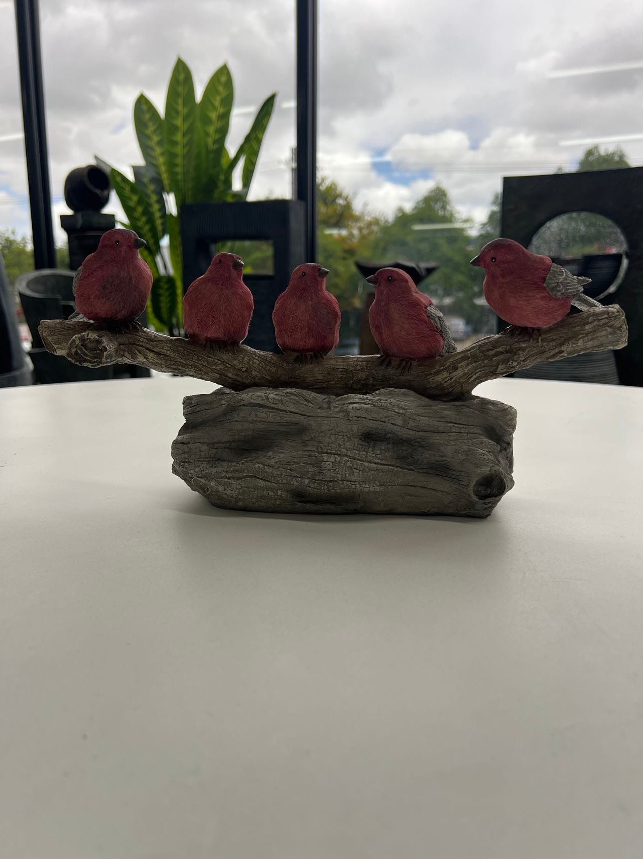 Rebano Birds on Log beautiful Colours