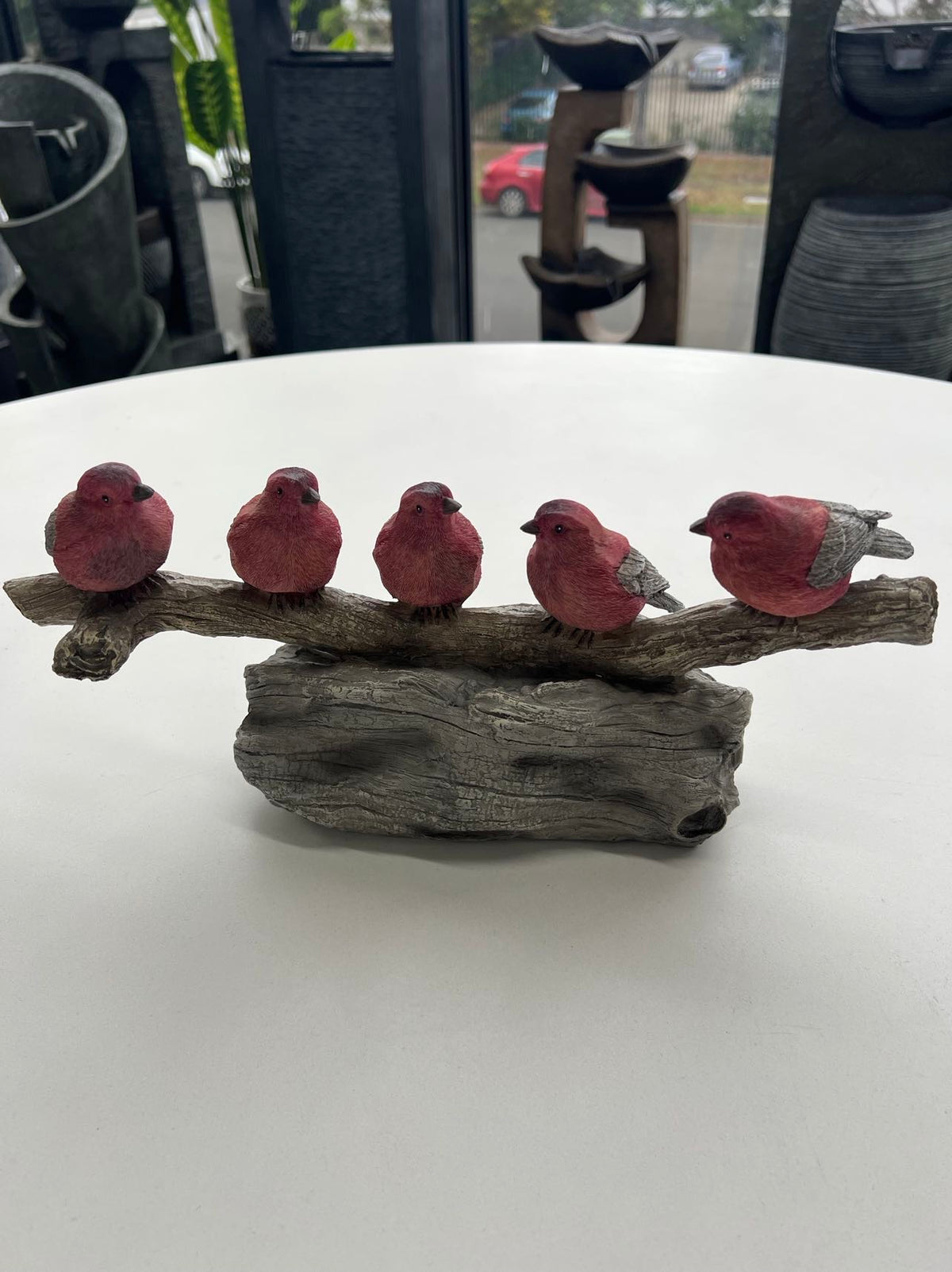 Rebano Birds on Log beautiful Colours