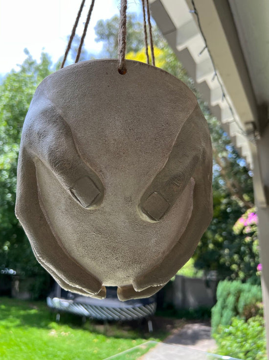 Two Hands Terracotta Clay Effect Hanging Planter Ornament