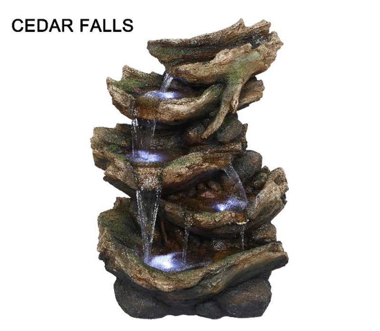 Cedar Falls Nature Inspired Water Feature
