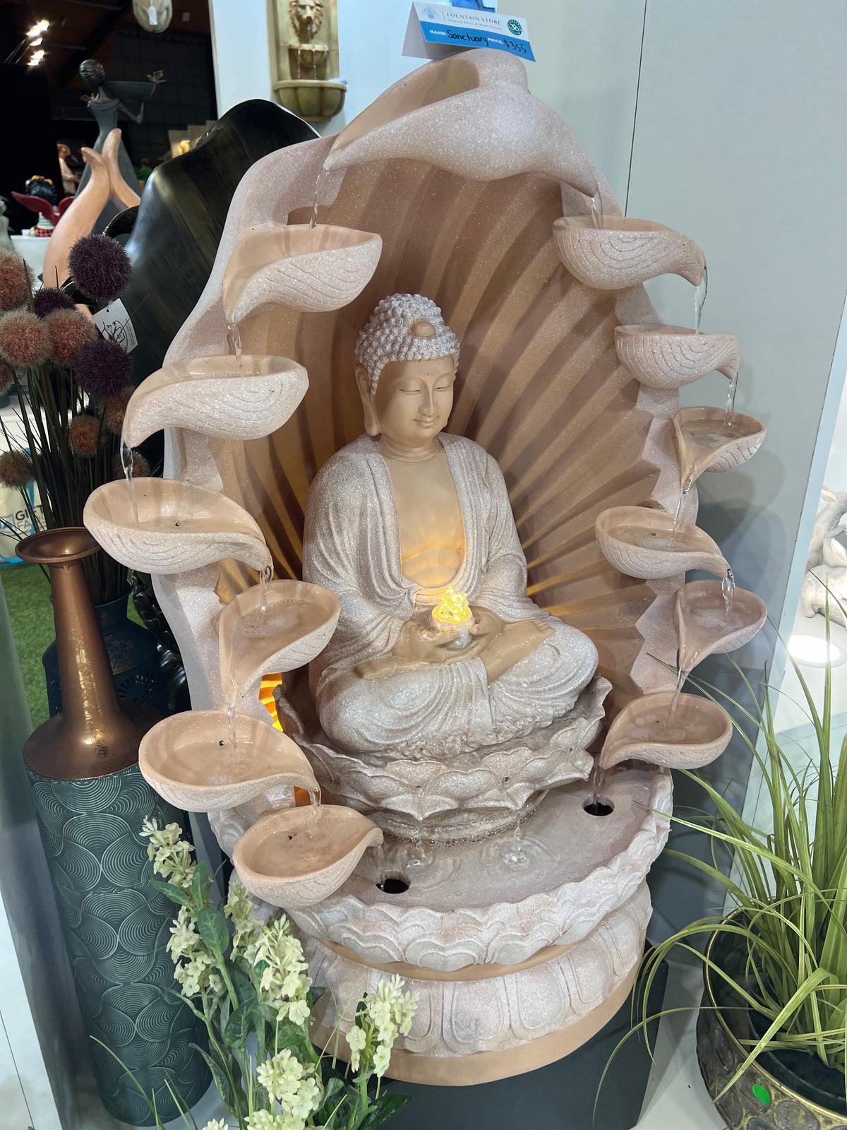 Sanctuary Buddha Water Feature NEW October 2022