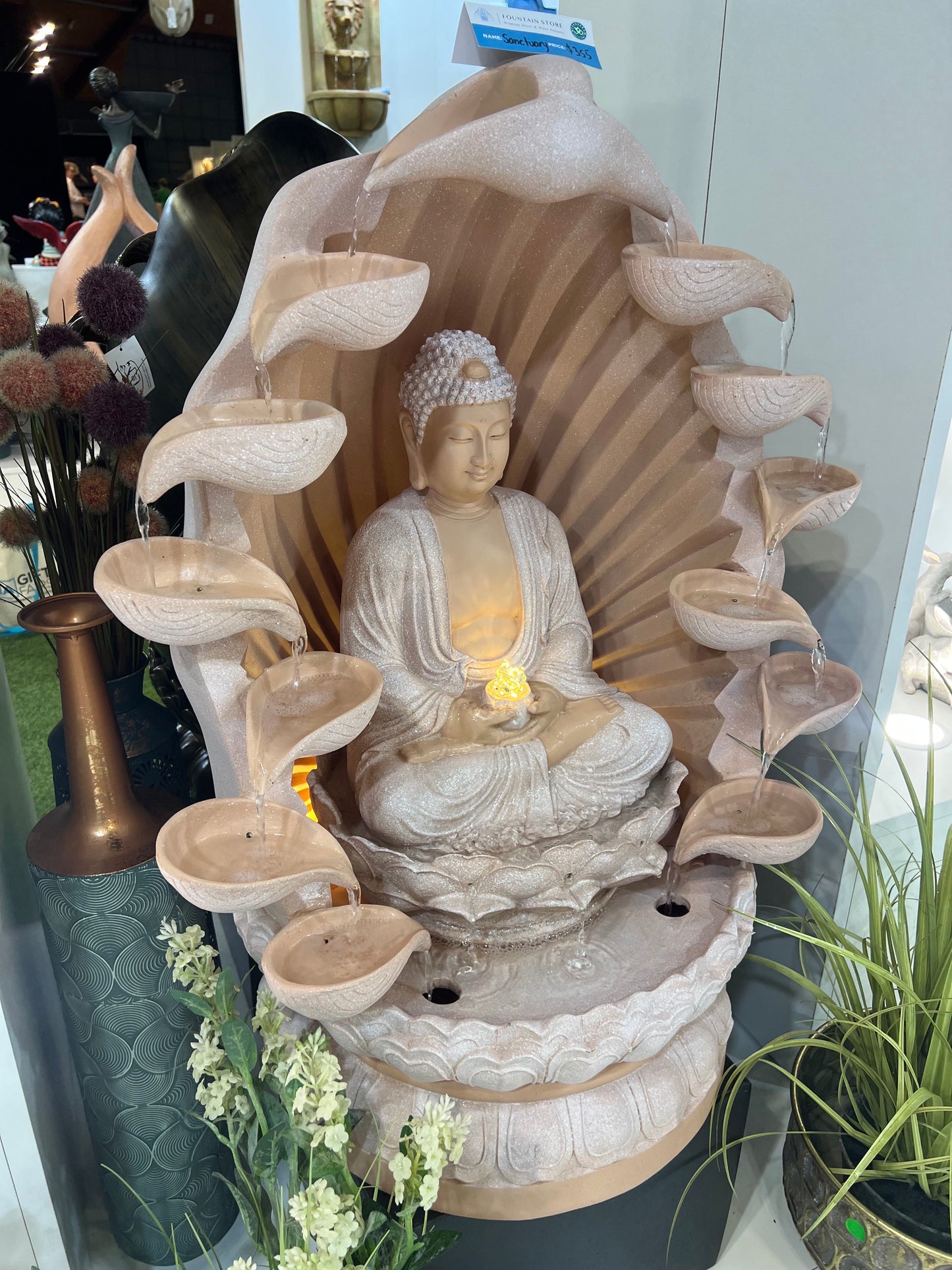 Sanctuary Buddha Water Feature NEW October 2022