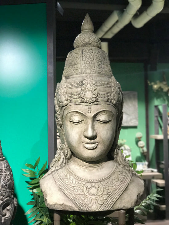 KANTIPUR Buddha Head Décor