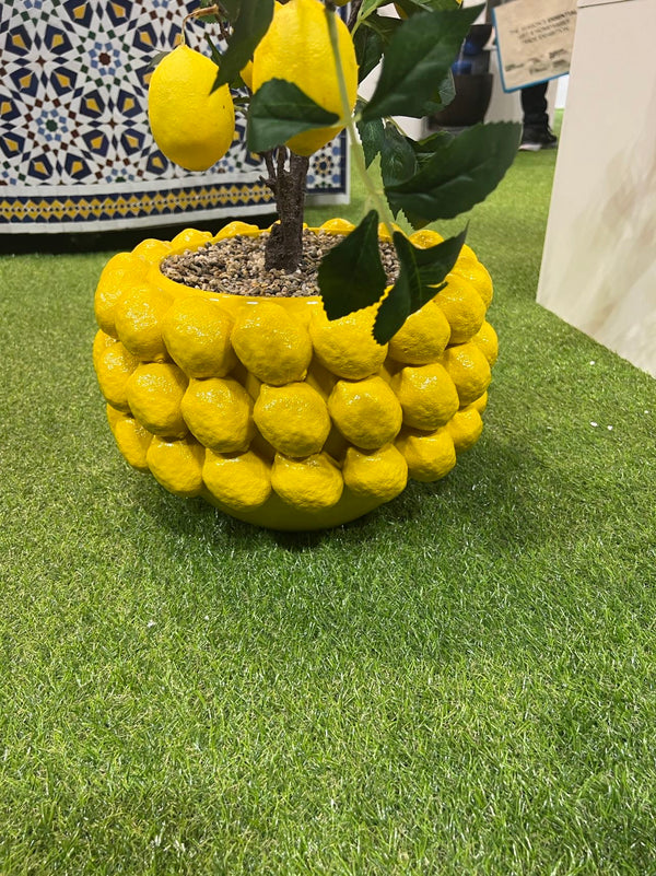 Lemon Tree complete in Vivid Yellow Colour Ceramic Finish