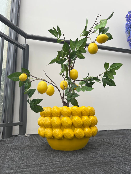 Lemon Tree complete in Vivid Yellow Colour Ceramic Finish