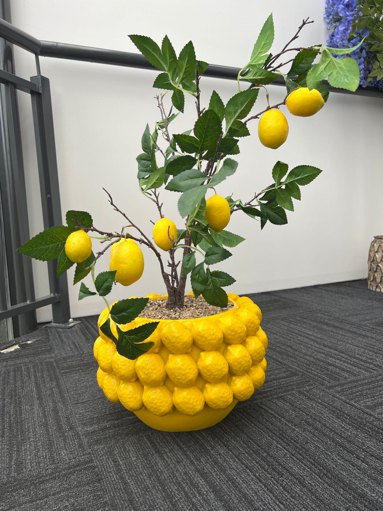 Lemon Tree complete in Vivid Yellow Colour Ceramic Finish