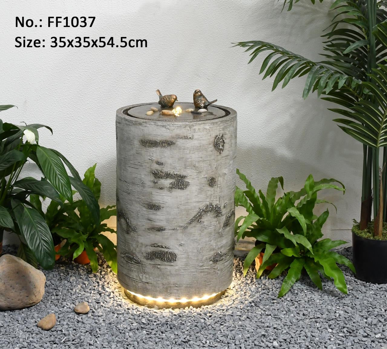 Amici Abstract Birds Water Feature Exclusive Design 