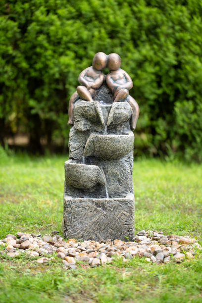 Gemini Zodiac Horoscope Fountain