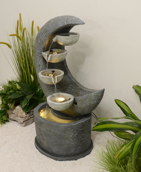 Luna Abstract Rain Water Feature New Summer 2021