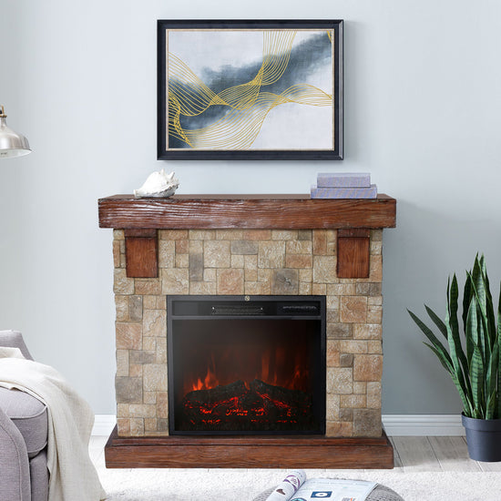 BORMIO Electric Fireplace Selling Fast FREE SHIPPING For Limited Time