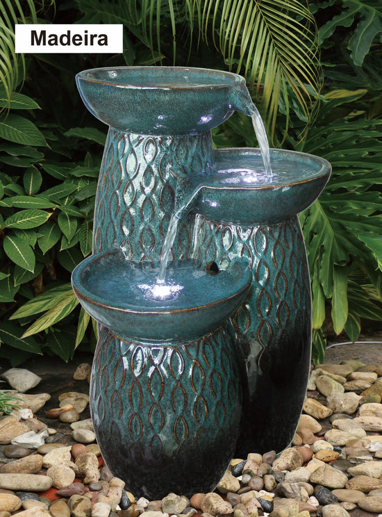 Madeira Ceramic Water Feature