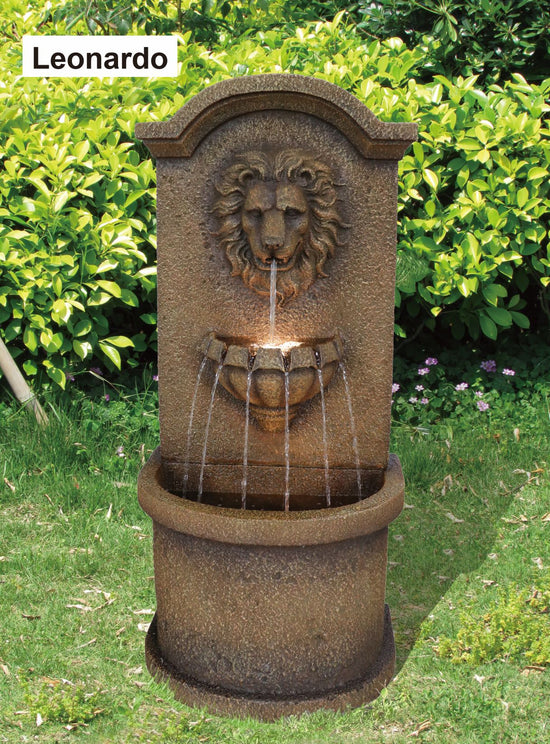 Leonardo Lion Water Wall