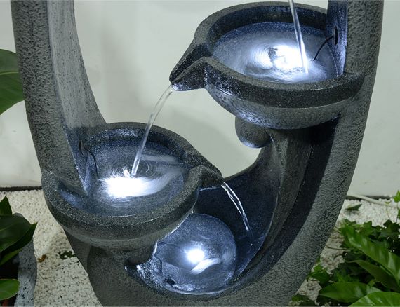 Malakka Multi Drop Water Feature