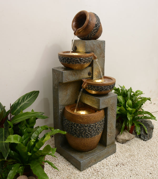 Santander Multi Drop Water Feature