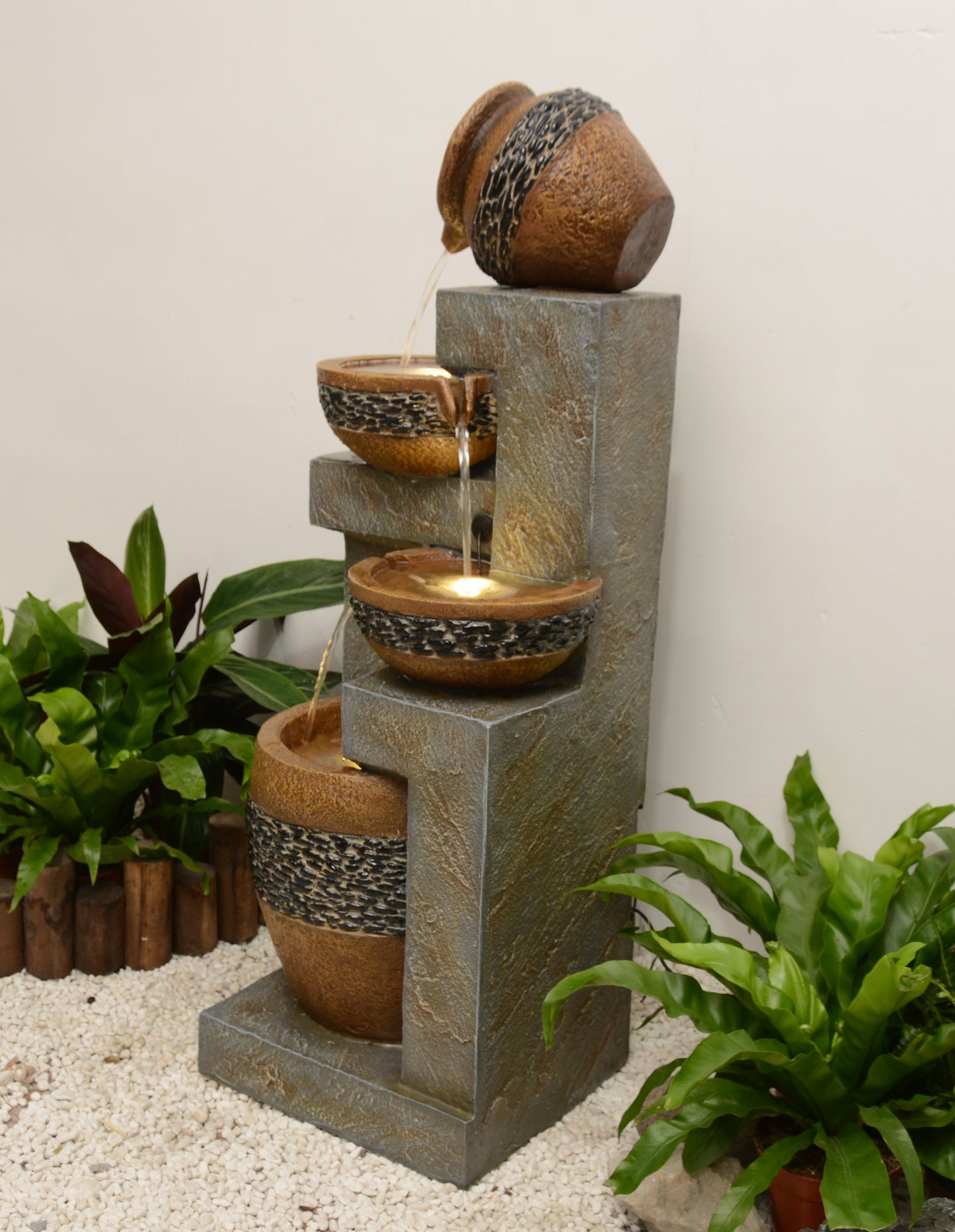 Santander Multi Drop Water Feature