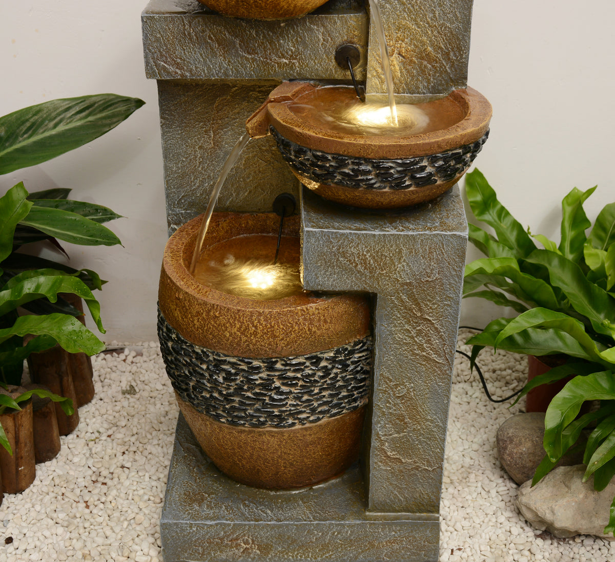 Santander Multi Drop Water Feature