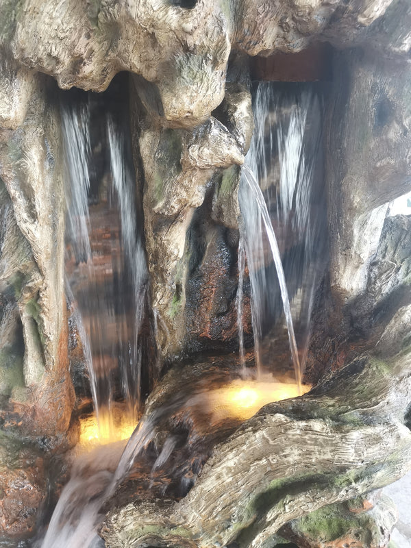 Wallmann Falls Natural Looking Woodland Design Water Feature