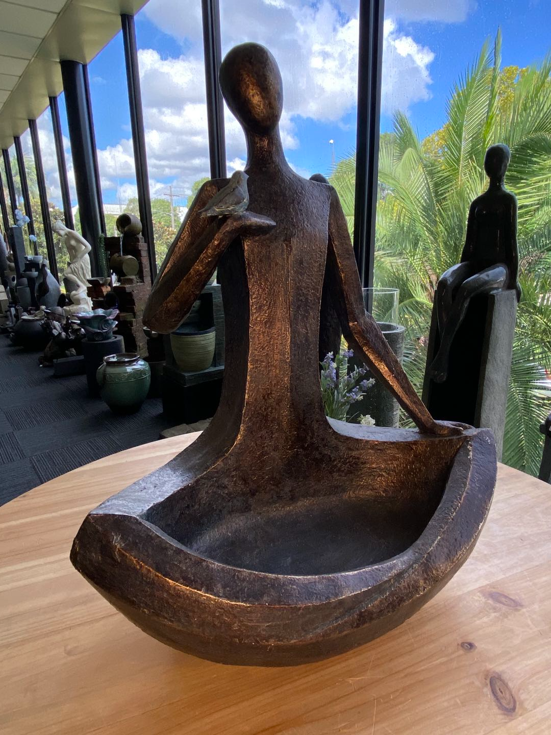 Favorita Yoga Lady with Bird