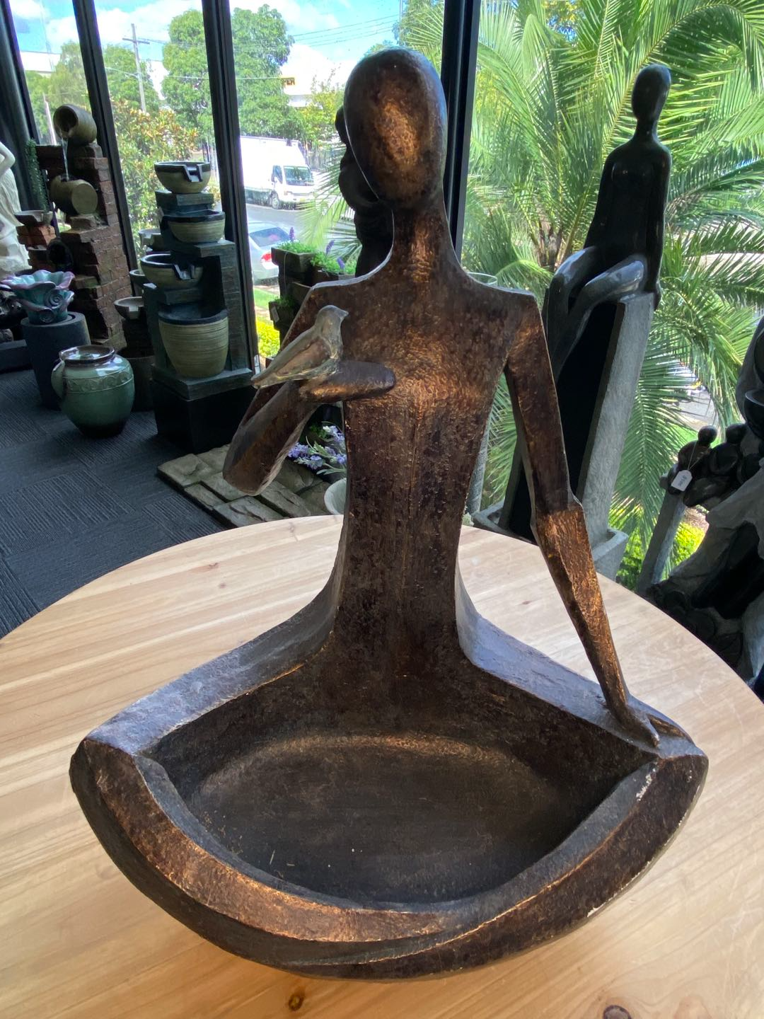 Favorita Yoga Lady with Bird